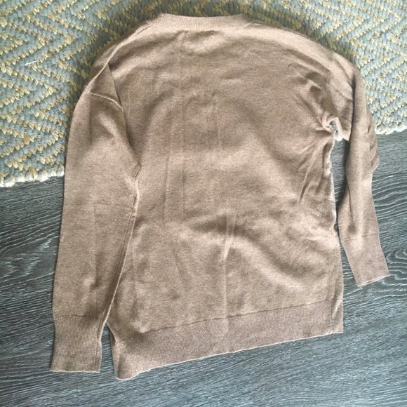 J. Crew | Light Brown Sweater with Lace (XS) - Picture 5 of 6